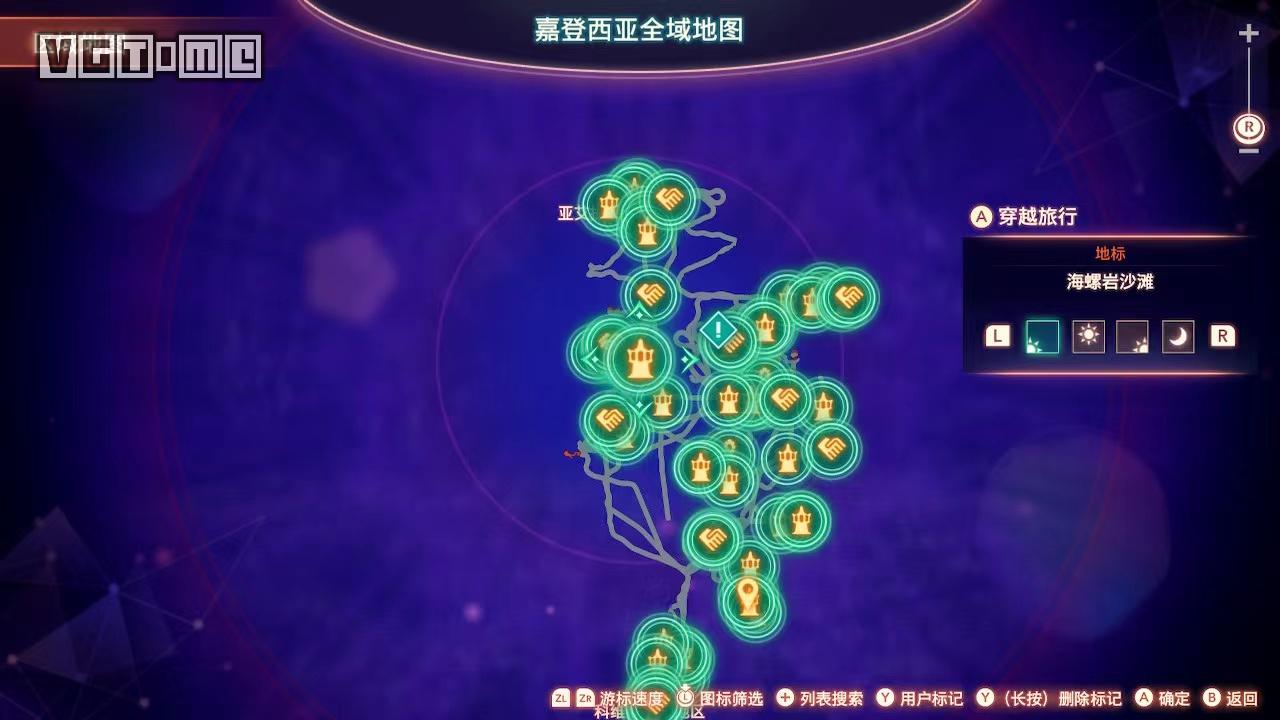 大海里面有很多区域，我们要去的是这里